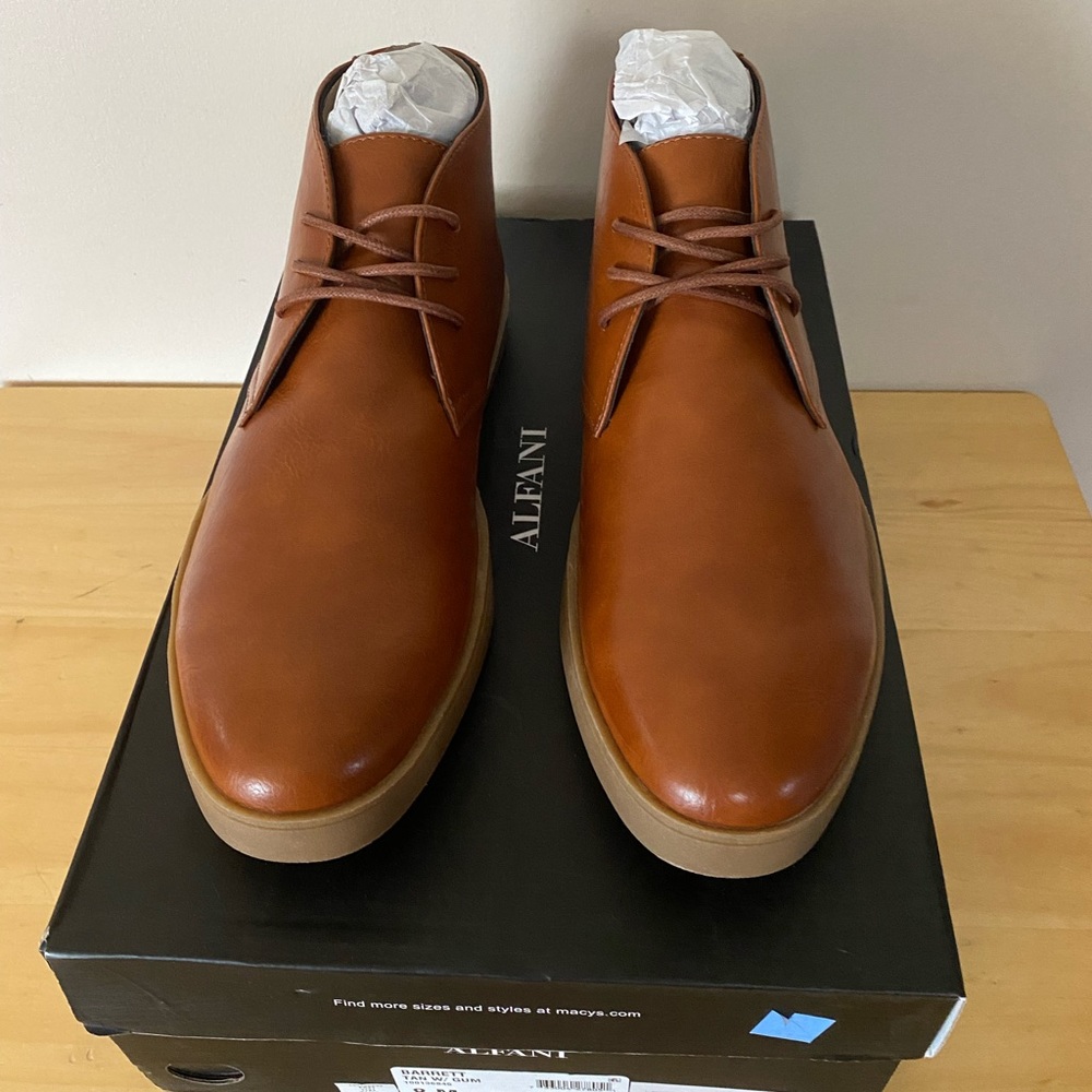 Alfani Men’s Barret Boots Sz 8M